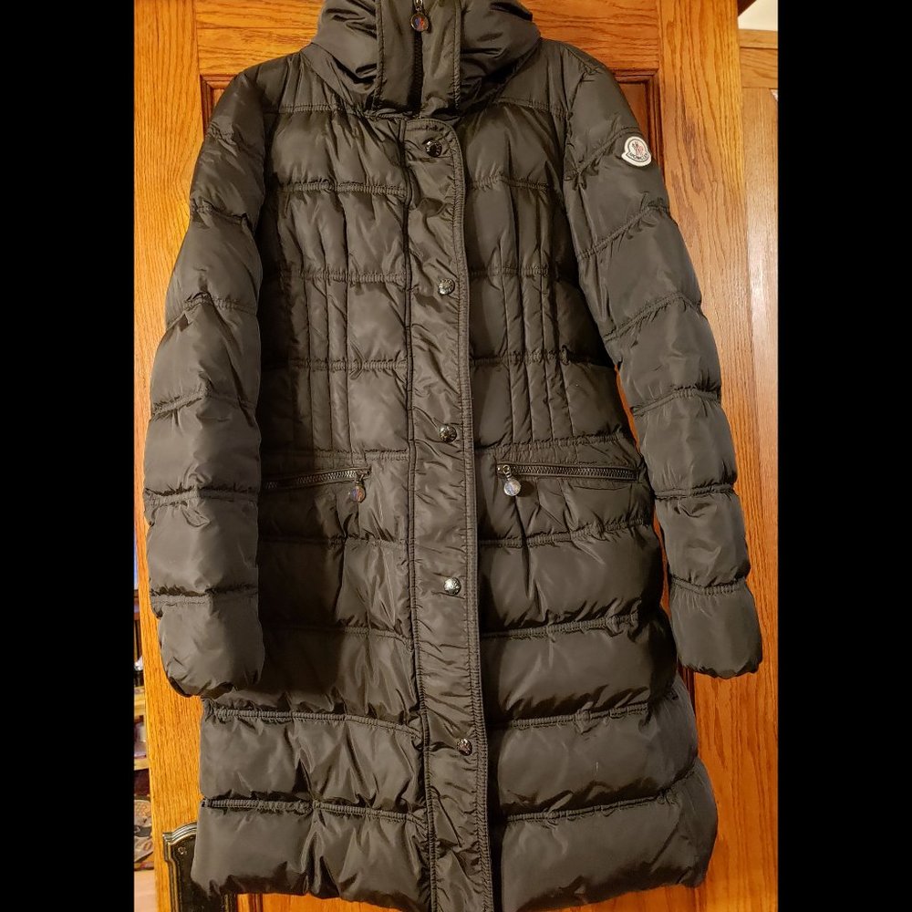 NWOT Moncler VOS Giubboto 3/4 puffer no hood, black, size 3 RARE FIND!! - Picture 3 of 17